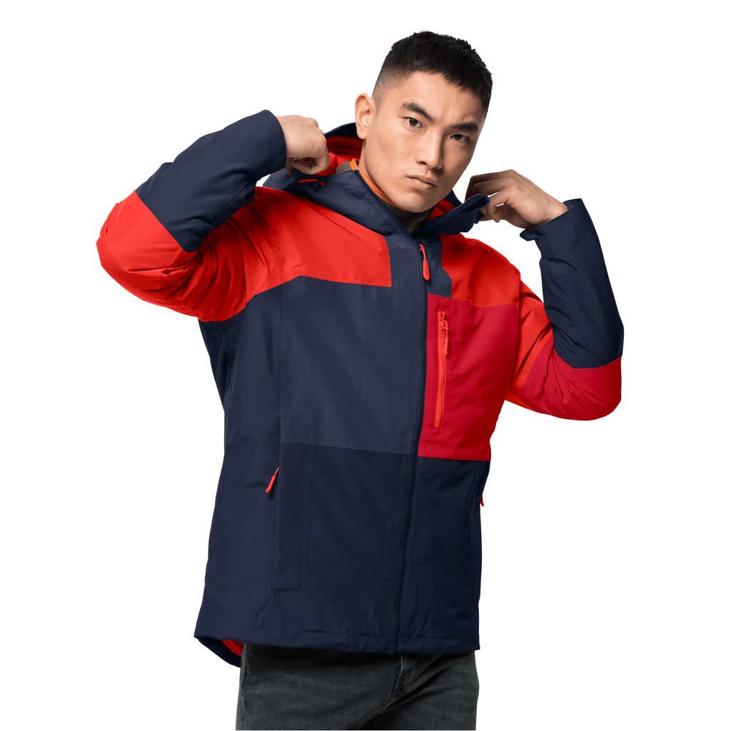 Jack Wolfskin 365 FLASH Vestes Homme Rouge - OAUEKXB-56